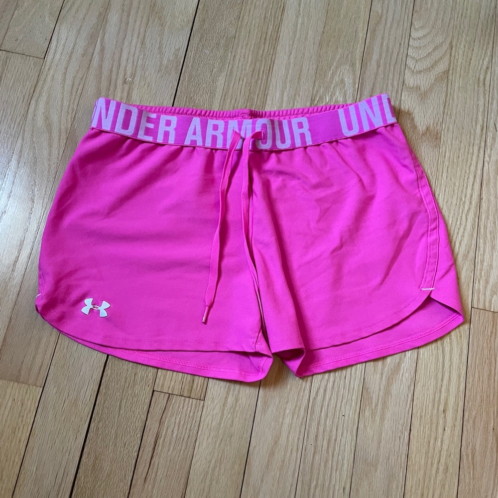 Under Armour Shorts - Hot / Neon Pink - Medium
